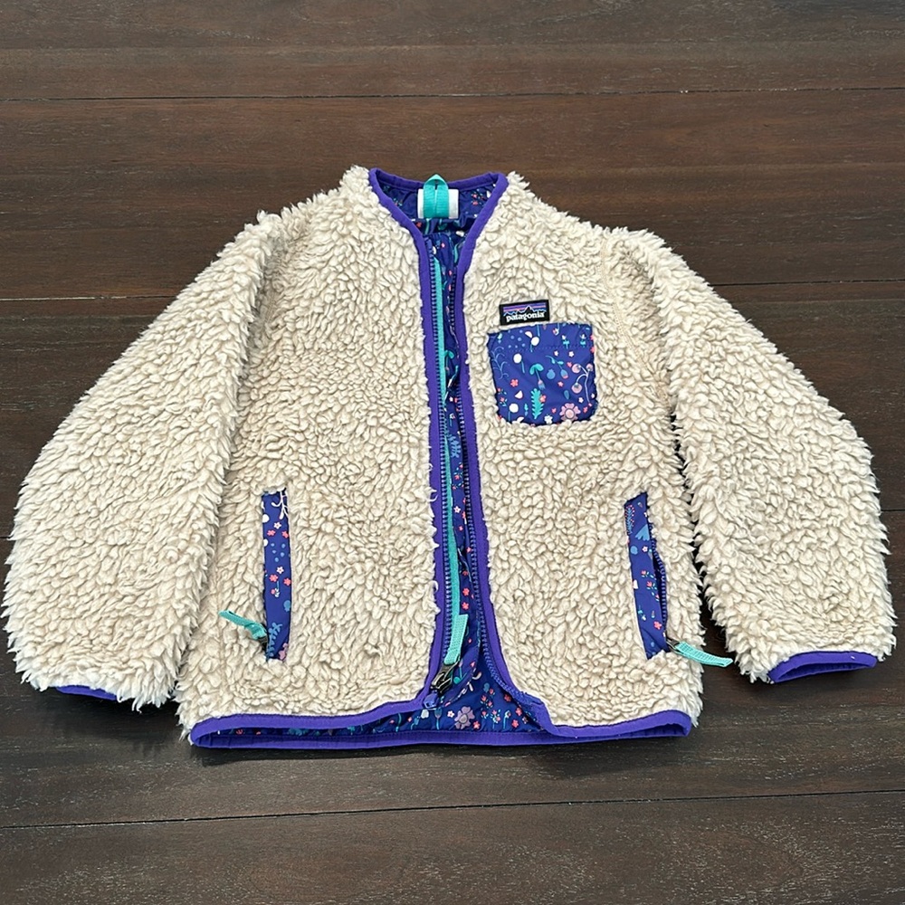 Patagonia kids Retro-X Jacket Fleece Sherpa Outdoor Kids 5t